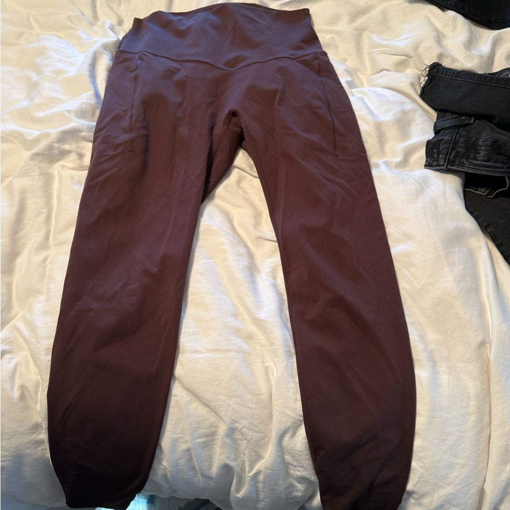 POPFLEX Active Limitless Legging - Purple/Aubergine - Size Large - NWOT